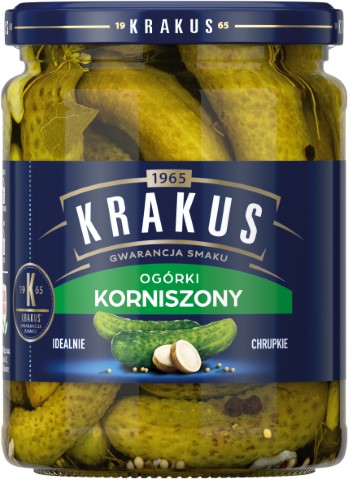 Krakus Ogórki Korniszony