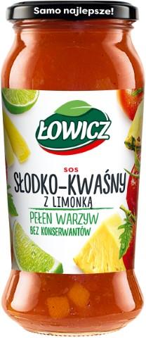 Łowicz Sos Słodko-Kwaśny Z Limonką