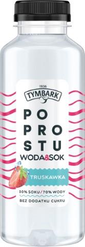 Tymbark Truskawka Woda&Sok
